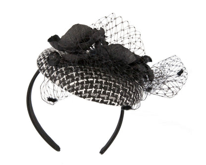 Winter racing pillbox fascinator by Fillies Collection