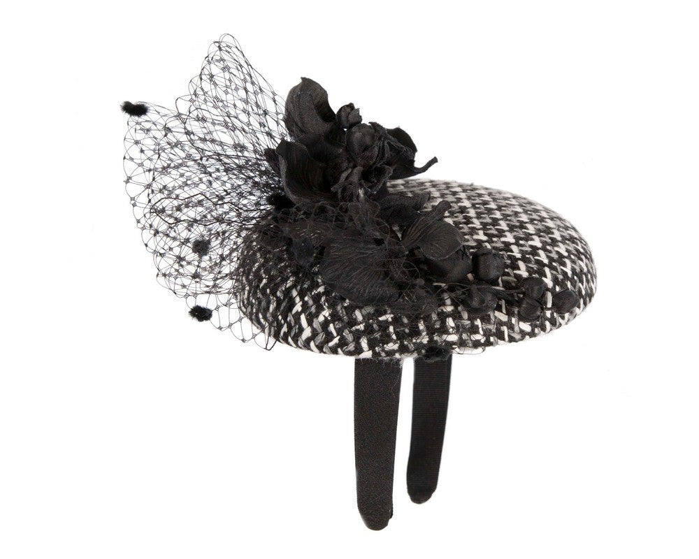 Winter racing pillbox fascinator by Fillies Collection
