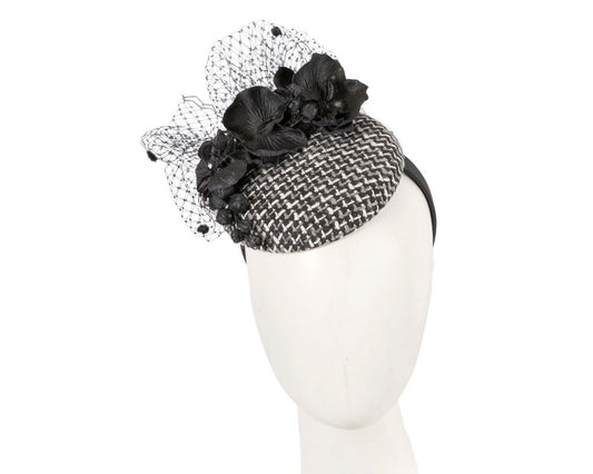Winter racing pillbox fascinator by Fillies Collection