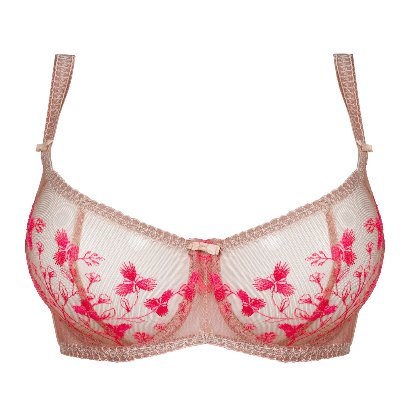 Sheer Balconette Underwire Bra Flirt-4