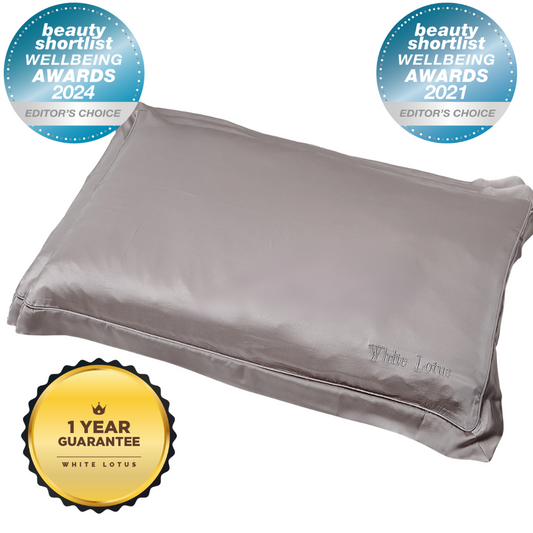 19 Momme Pure Silk Pillowcase  - Reduces Wrinkles and Hair Loss-0
