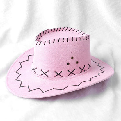 2 pcs set Head scarf and Cowboy Hat-2