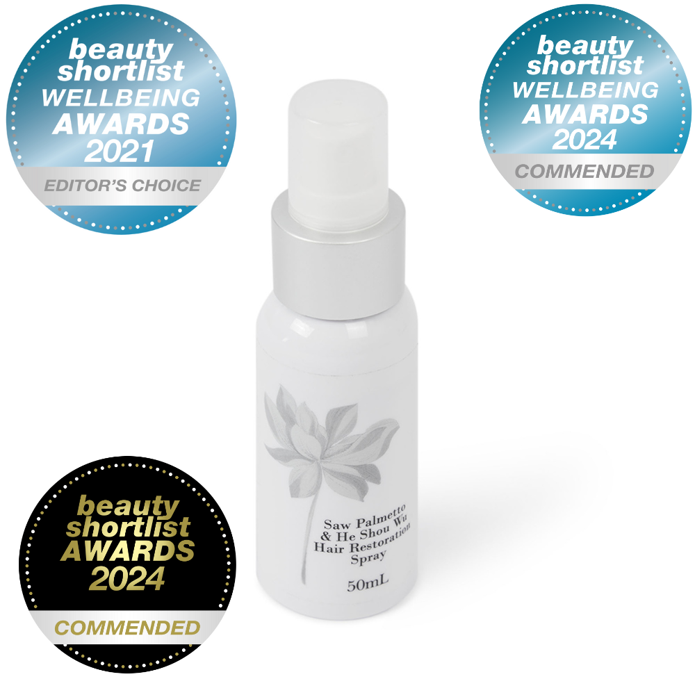Saw Palmetto and He Shou Wu Hair Loss Treatment Spray 50mL US-0