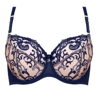 Sheer Mesh 3-Part Full Cup Bra Hazel-2
