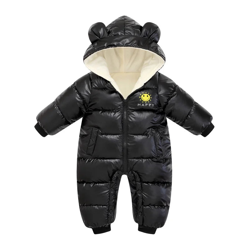 Full-body thermal suit with multicolored metallic hood-6