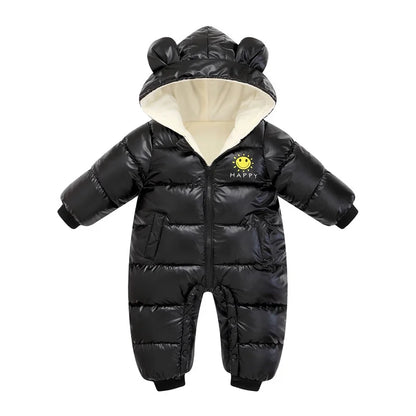 Full-body thermal suit with multicolored metallic hood-6