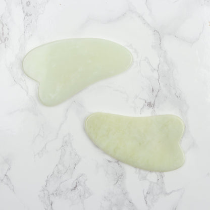 Gua Sha Jade by White Lotus- Real Chemical Free Crystal US