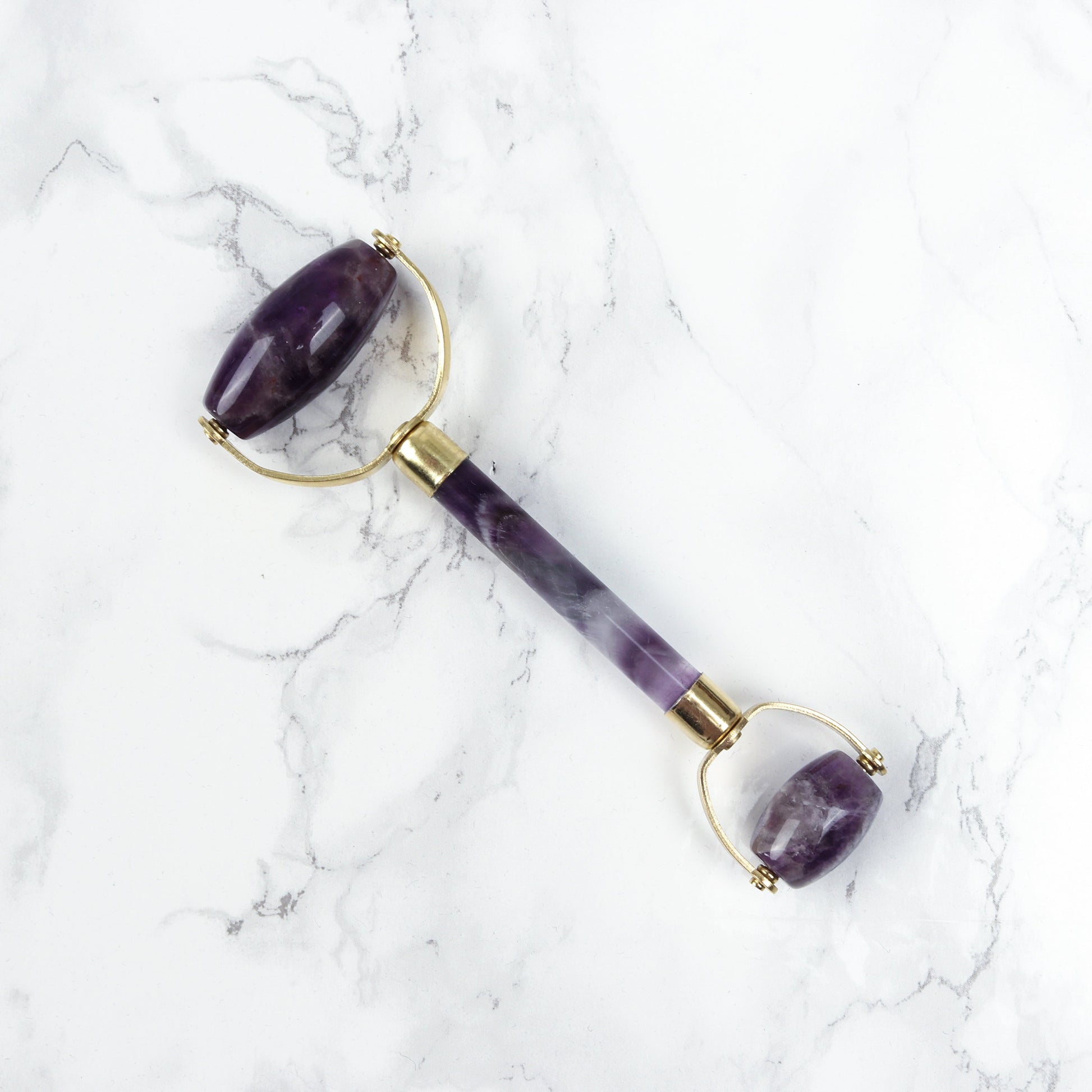 Double Headed Amethyst Roller - The Amethyst Face Roller-3