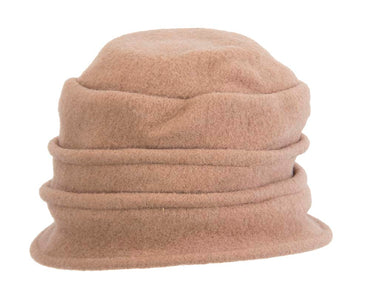 Warm coffee winter bucket hat by Max Alexander