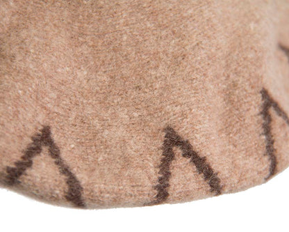 Mocca winter beret by Max Alexander