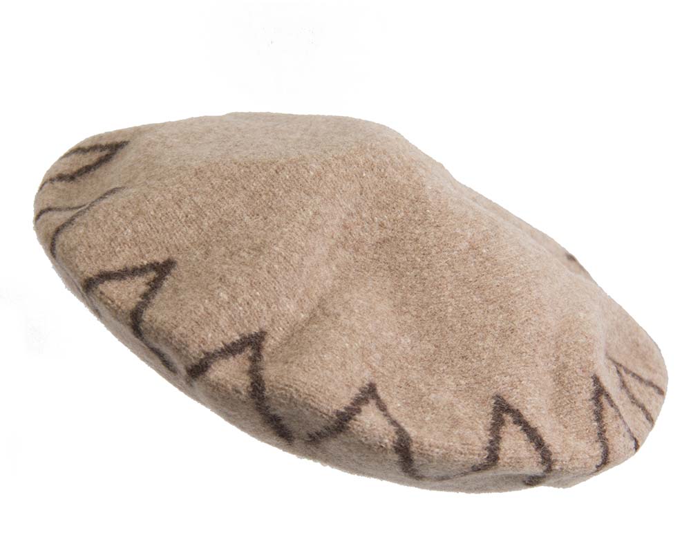 Mocca winter beret by Max Alexander