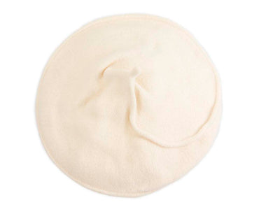 Stylish cream winter french beret by Max Alexander