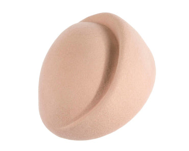Designers beige felt ladies winter hat-1