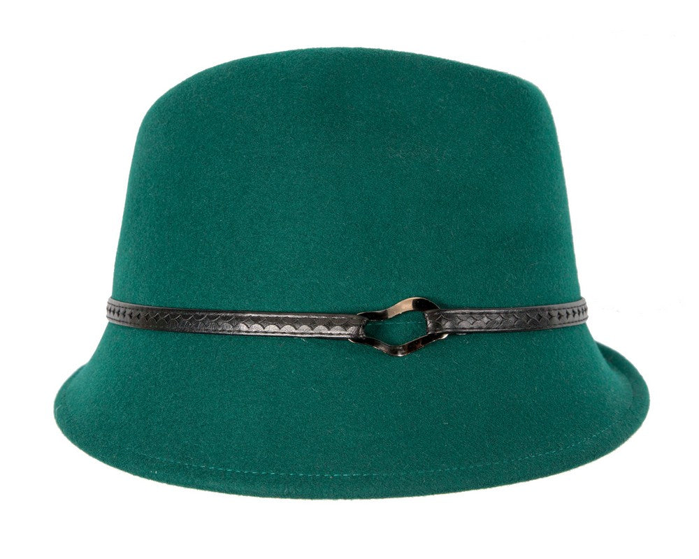 Green felt trilby hat by Max Alexander J402