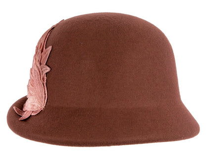 Brown winter fashion hat by Max Alexander-5