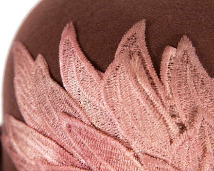 Brown winter fashion hat by Max Alexander-4