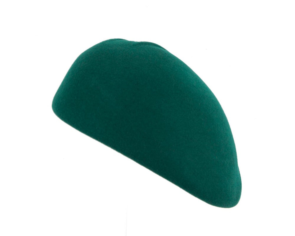 Green winter felt beret by Max Alexander-3