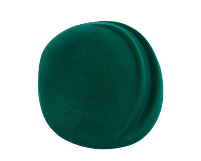 Green winter felt beret by Max Alexander-2