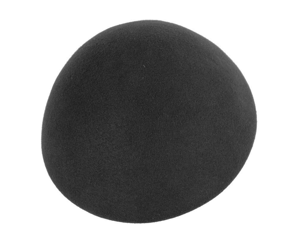 Black felt beret hat by Max Alexander-5