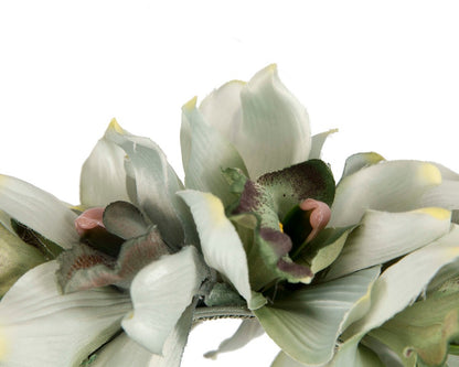 Hand made exclusive green fascinator headband-2