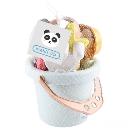 Children Wheat Straw Thickened Seaside Beach Toy Sets-2