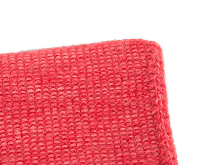 European made woven coral beanie-4