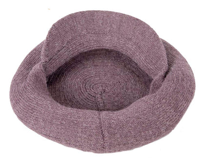 Classic woven eggplant shade cap by Max Alexander-4