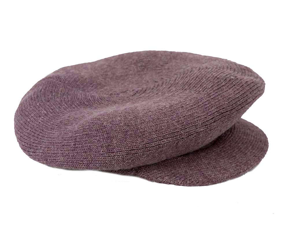 Classic woven eggplant shade cap by Max Alexander-1