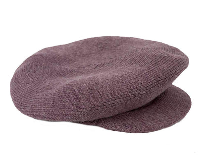 Classic woven eggplant shade cap by Max Alexander-1