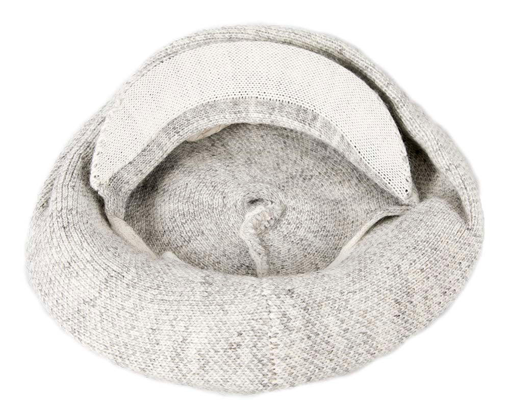 Classic wool woven light grey cap by Max Alexander