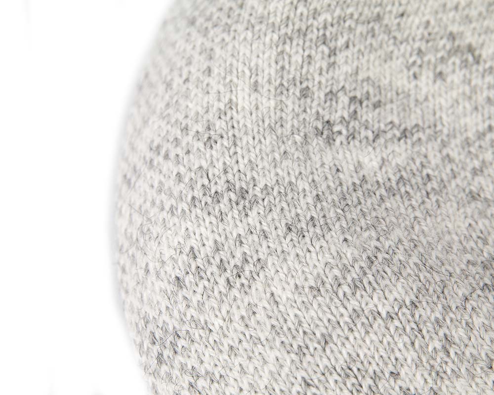 Classic wool woven light grey cap by Max Alexander