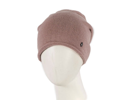 Stylish warm European made beige beanie-0
