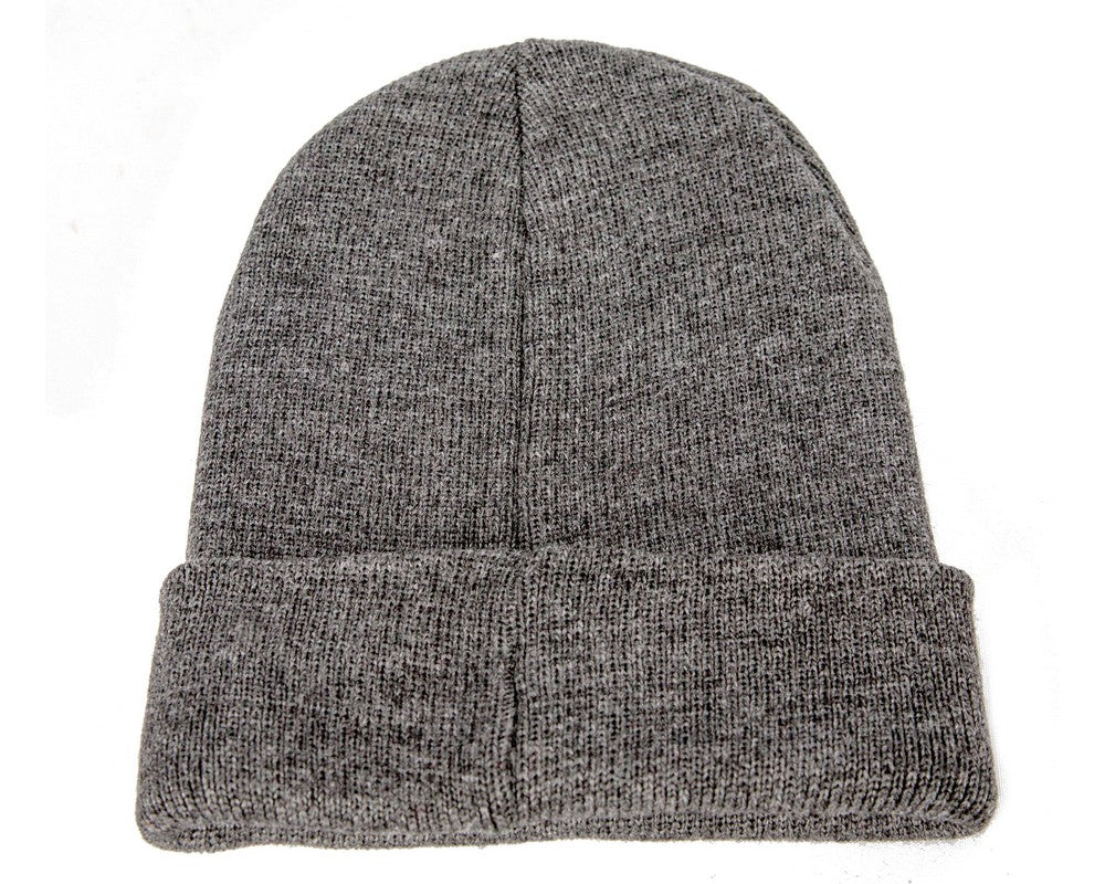 Warm European made dark grey beanie-1