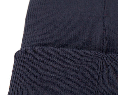 Warm European made navy beanie-2
