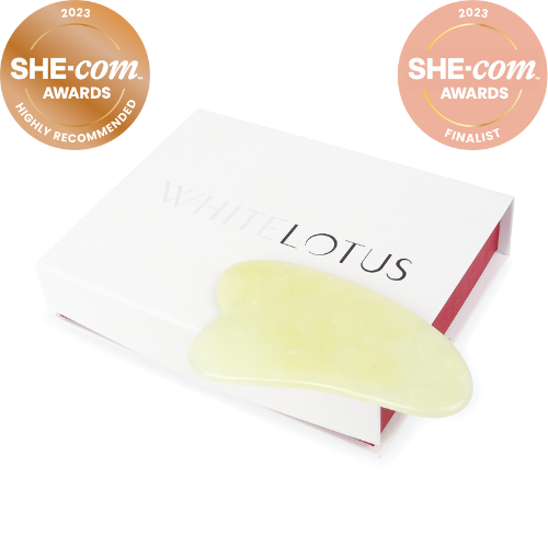 Gua Sha Jade by White Lotus- Real Chemical Free Crystal US