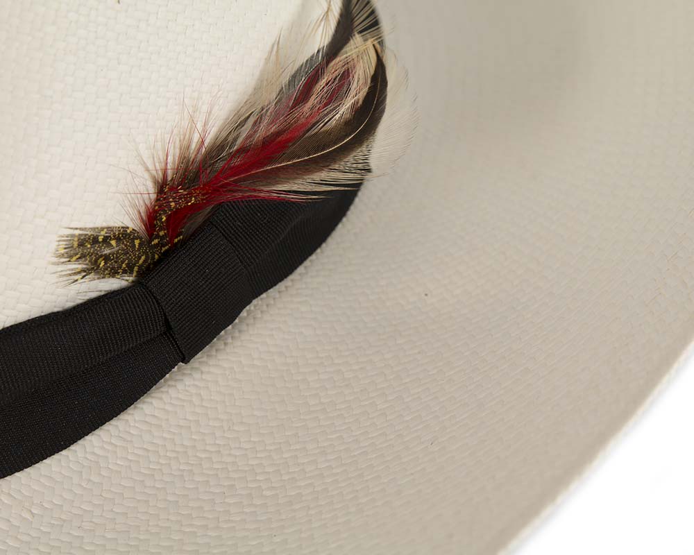 Ecuadorian Panama Cuenca Hat Trilby Fedora Wide Brim-2
