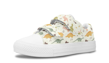 Kids Shoes Low Tops Dinosaurs-1