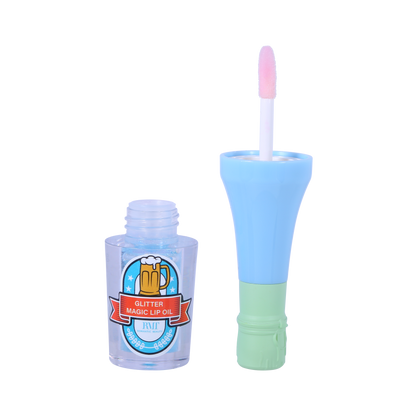 Pastel Glitter Magic Lip Oil