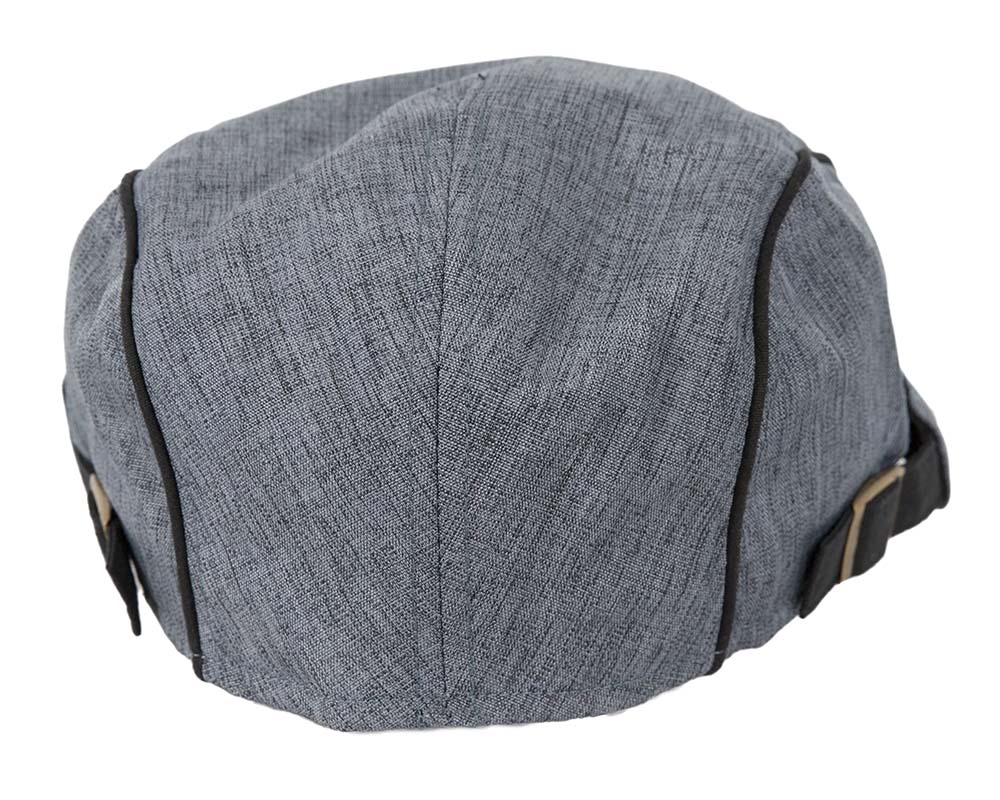 Soft denim flat cap by Max Alexander-4