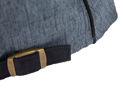 Soft denim flat cap by Max Alexander-3