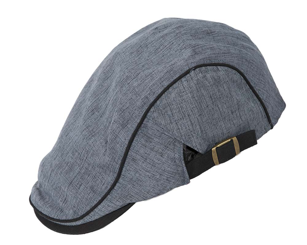 Soft denim flat cap by Max Alexander-1