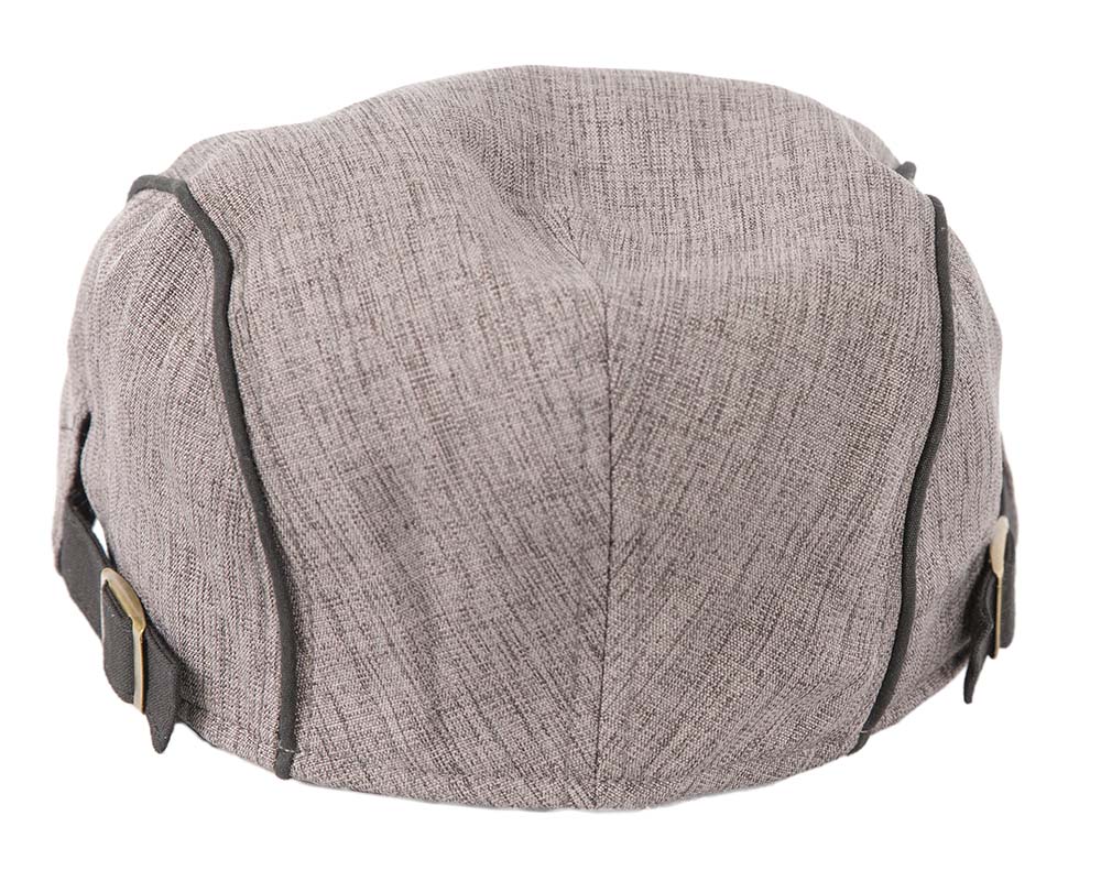 Soft grey flat cap by Max Alexander-4