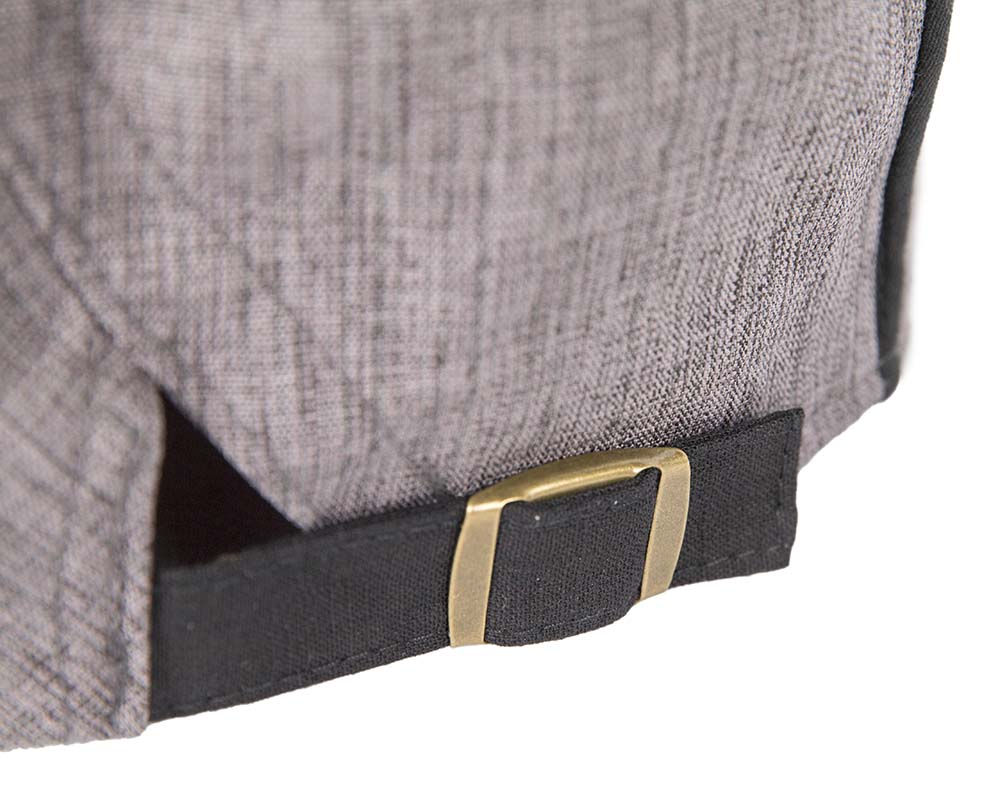 Soft grey flat cap by Max Alexander-3
