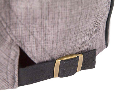 Soft grey flat cap by Max Alexander-3
