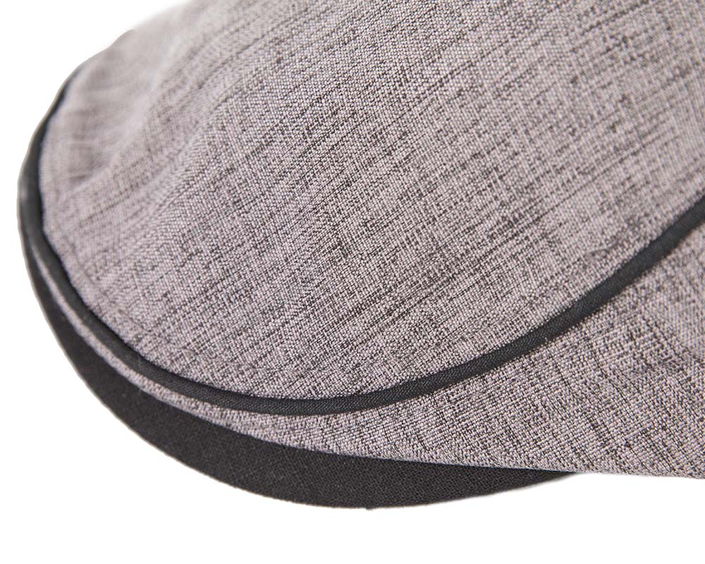 Soft grey flat cap by Max Alexander-2