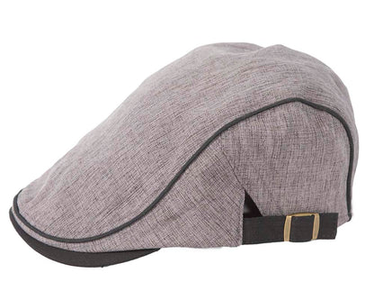 Soft grey flat cap by Max Alexander-1
