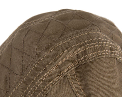 Khaki flat cap by Max Alexander-4
