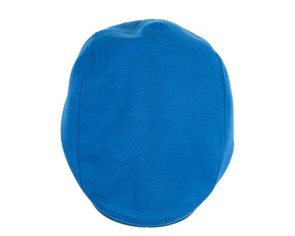 Soft blue flat cap by Max Alexander