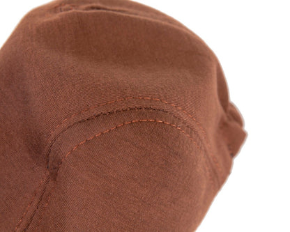 Soft brown flat cap by Max Alexander-3