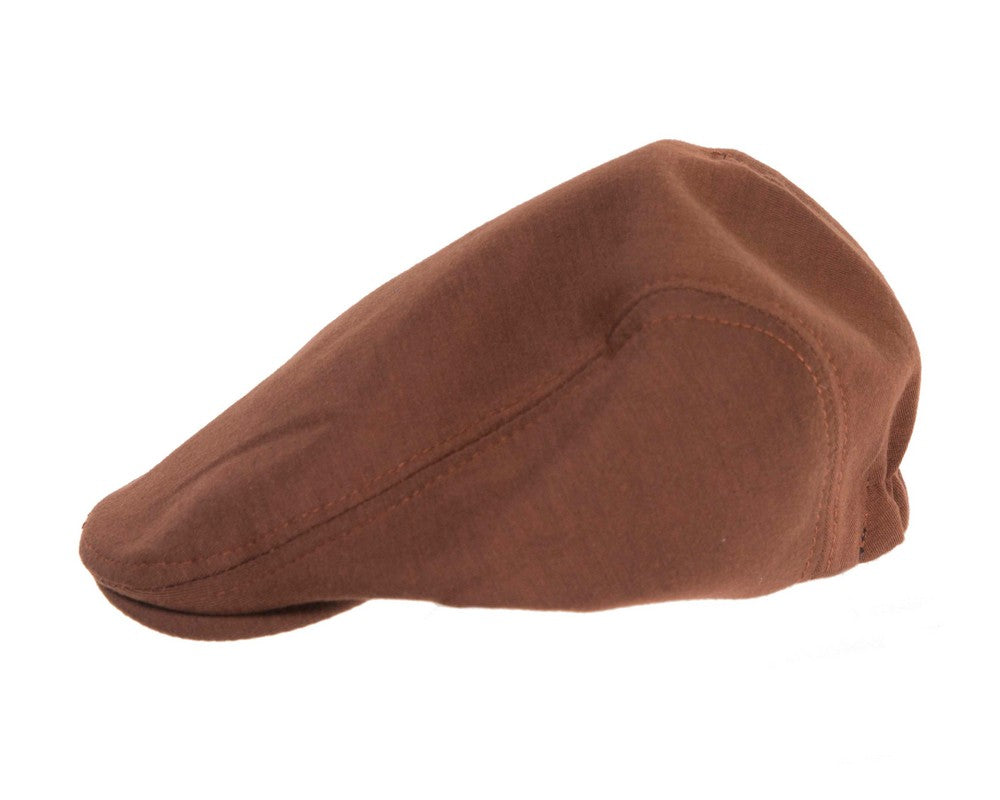 Soft brown flat cap by Max Alexander-1